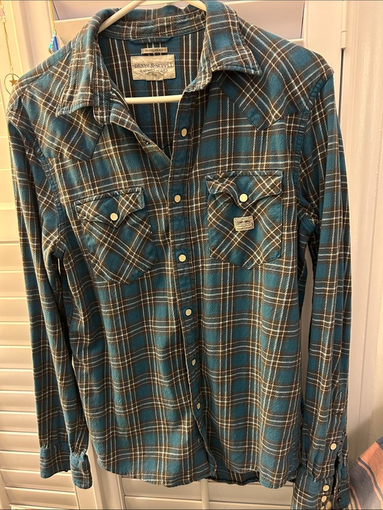 Denim & Supply Ralph Lauren Other - Men’s Ralph Lauren/DENIM & SUPPLY Plaid Button-Up Shirt. Light, chambray, feel.